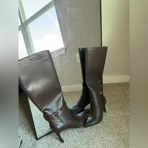 Women's Knee-High Fashion Boots in Dark Brown nwot size 7